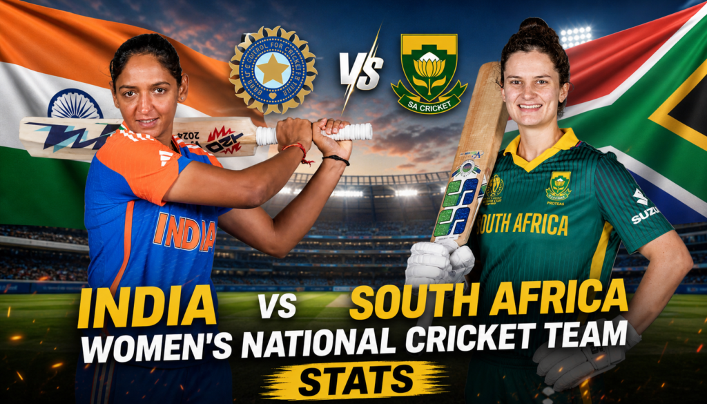 India Women's National Cricket Team Vs South Africa Women's National Cricket Team Stats