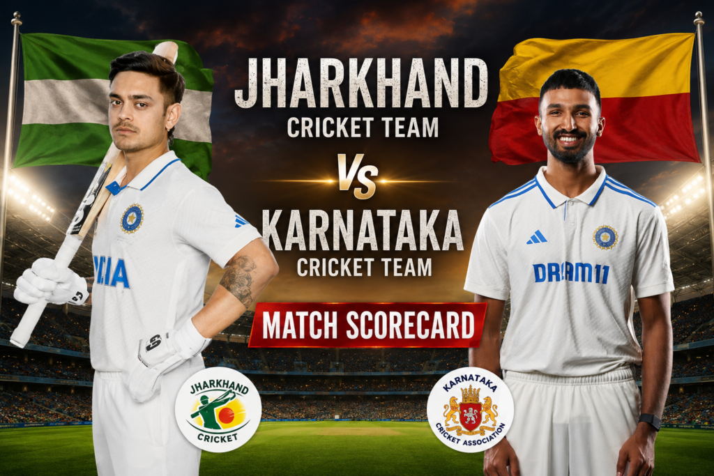 Jharkhand Cricket Team Vs Karnataka Cricket Team Match Scorecard